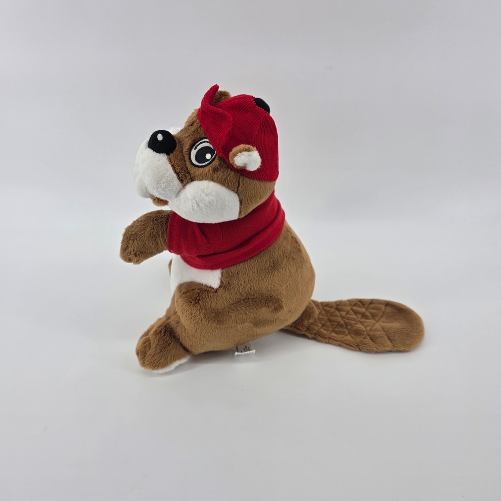 Buc ee's Beaver Plush Toy Red Hat Shirt Mascot‎ Stuffed Animal Kids - Picture 7 of 10